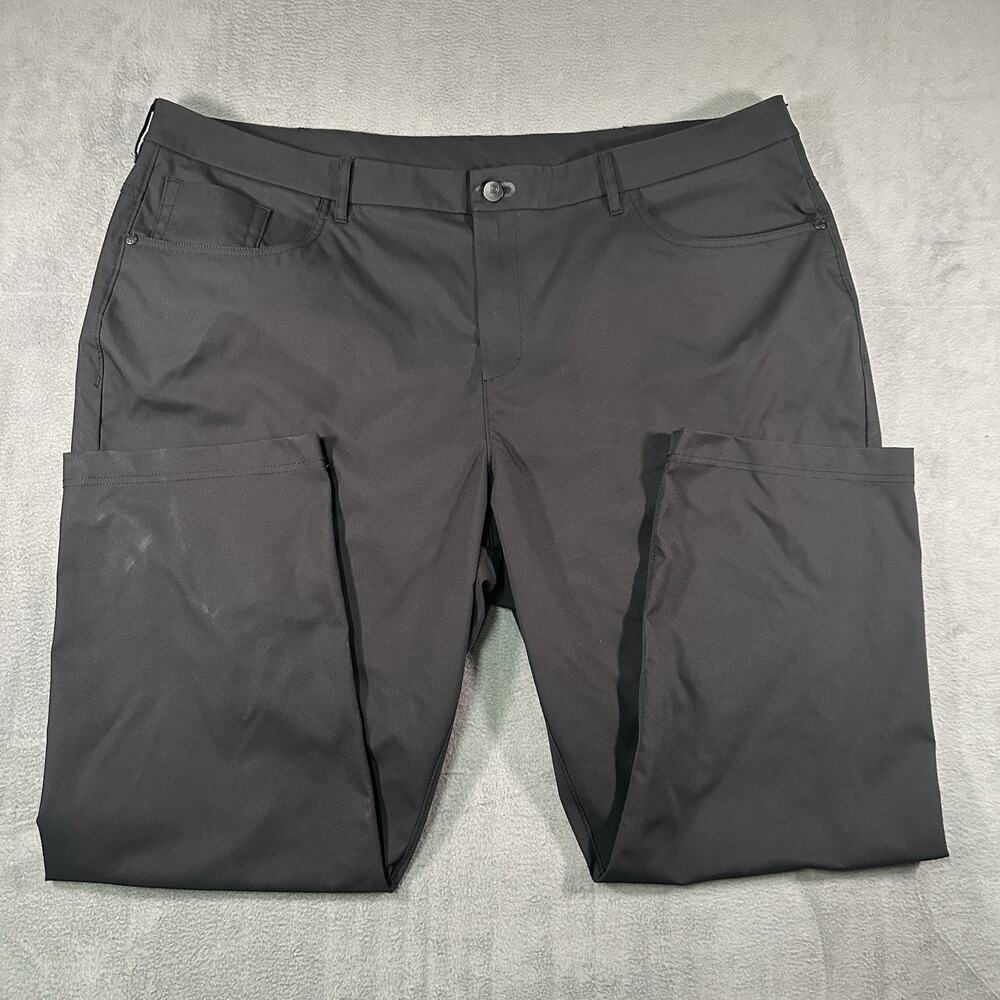 Public Rec Pants Mens 44x28 Black Workday Performance Stretch Chino Comfort